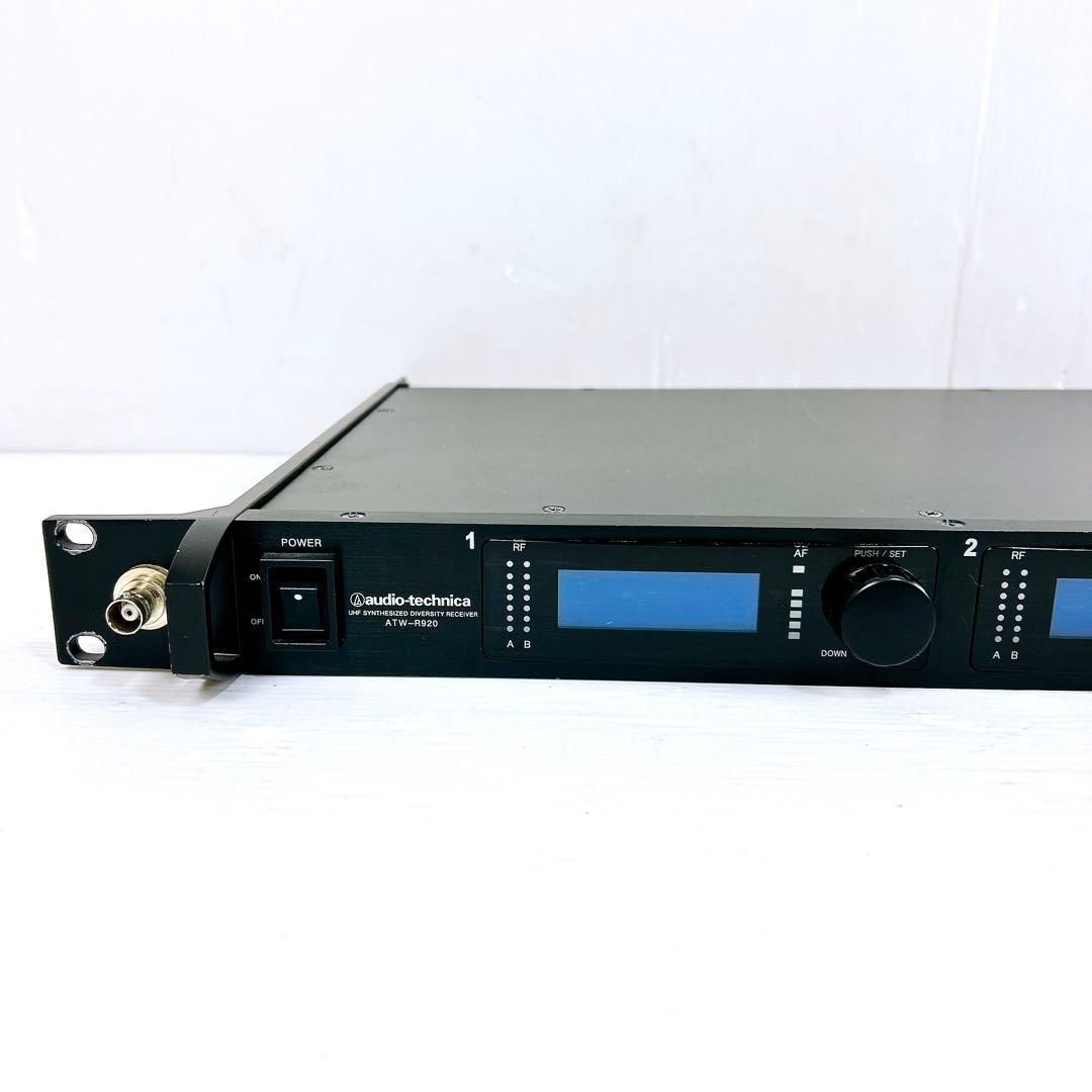オーディオテクニカ ダイバーシティシンセサイザー レシーバー ATW