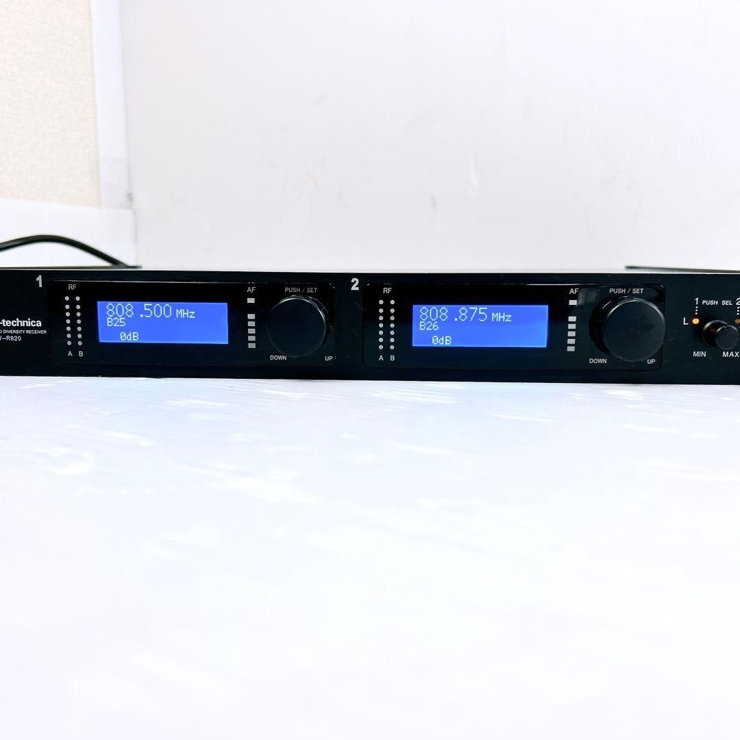 オーディオテクニカ ダイバーシティシンセサイザー レシーバー ATW