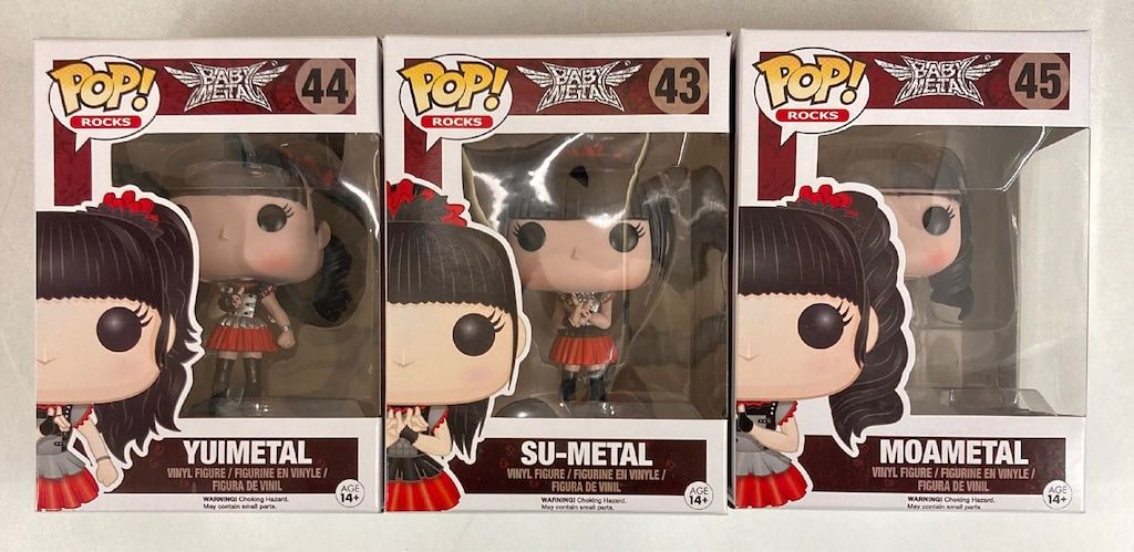 FUNKO POP! / ROCKS BABYMETAL全3体セット - メルカリ