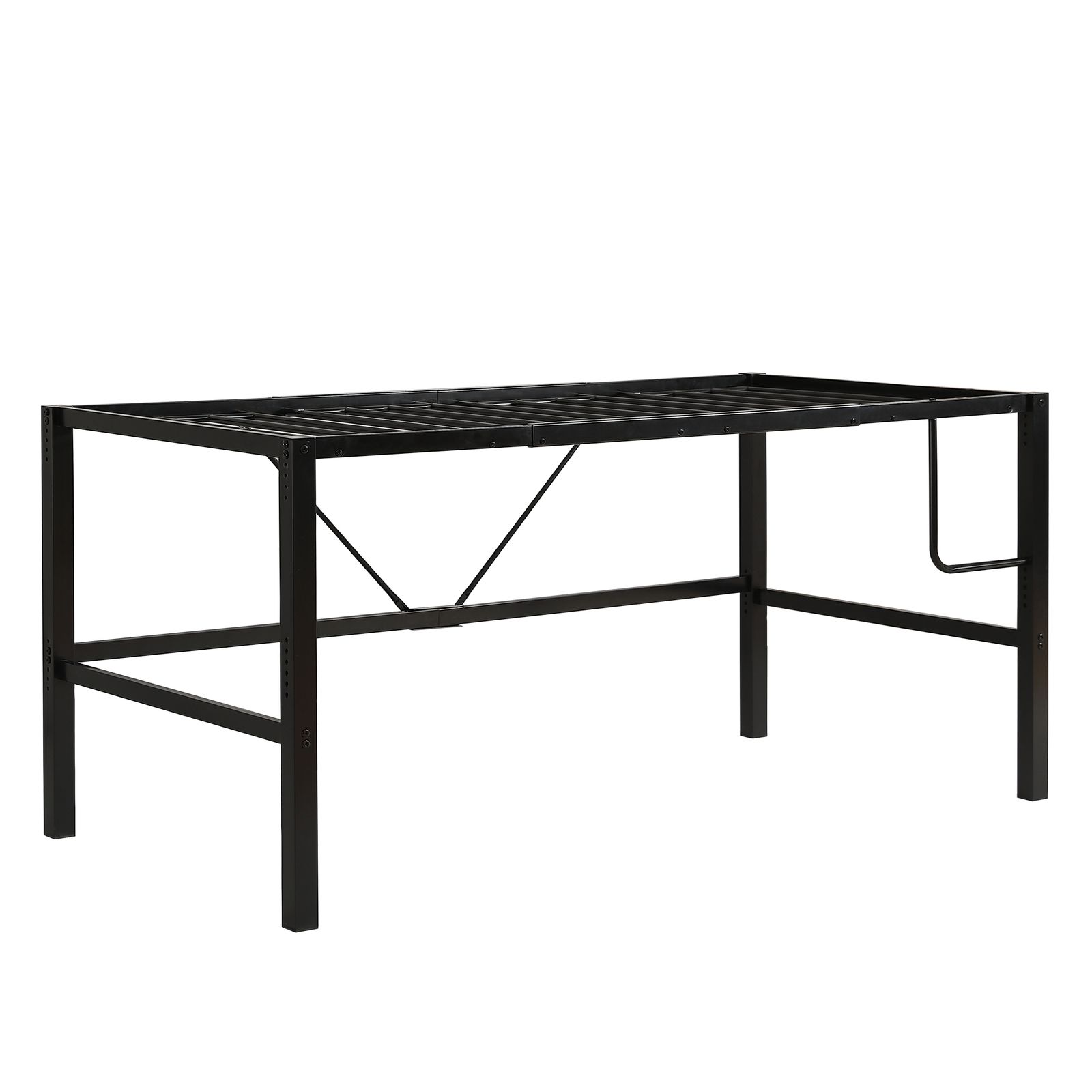 高さ90cm、SDセミダブル】ロフトベッド パイプベッド セミダブルベッド