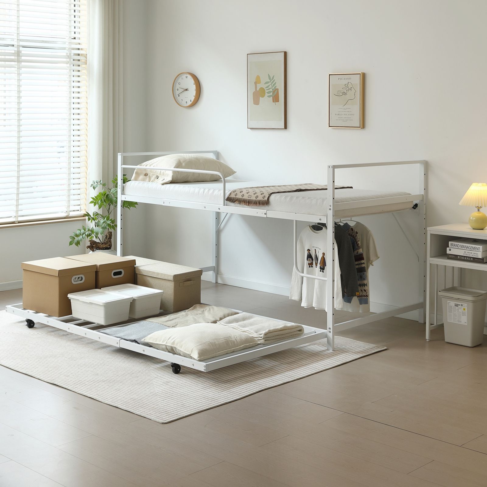 高さ110cm】ロフトベッド 高いベッド 親子ベッド パイプベッド