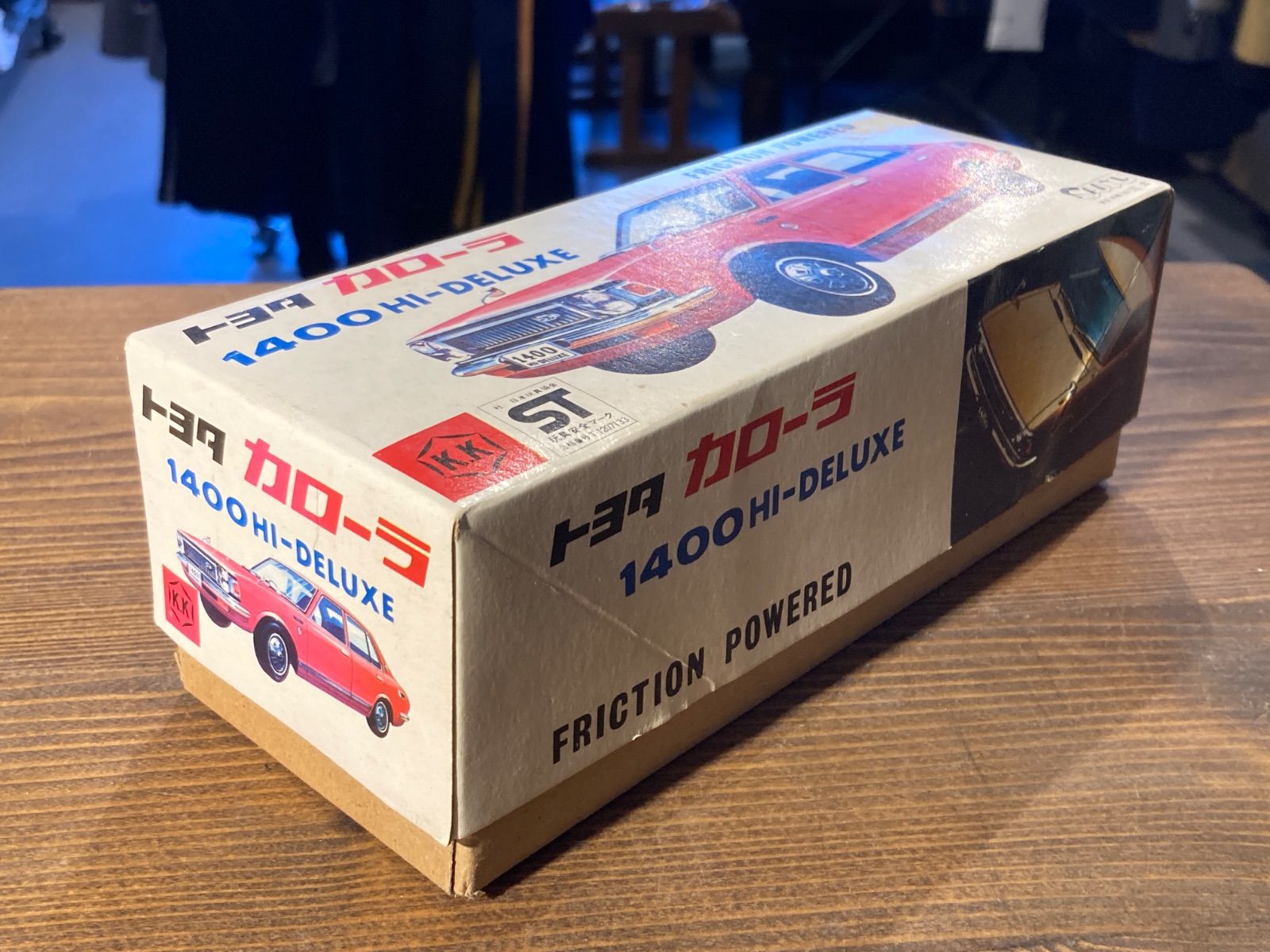 MP088) 三友 トヨタ カローラ 1400 HI DELUXE ブリキ 玩具 動作未確認