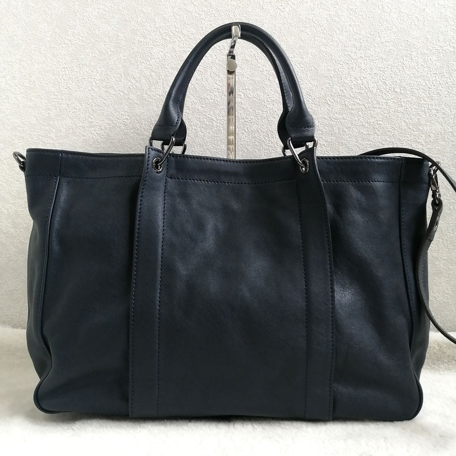 LONGCHAMP 3D 2way トートバッグ ショルダーバッグ レザー ロンシャン トップハンドル 3D トートバッグ ショルダーバッグ カーフ