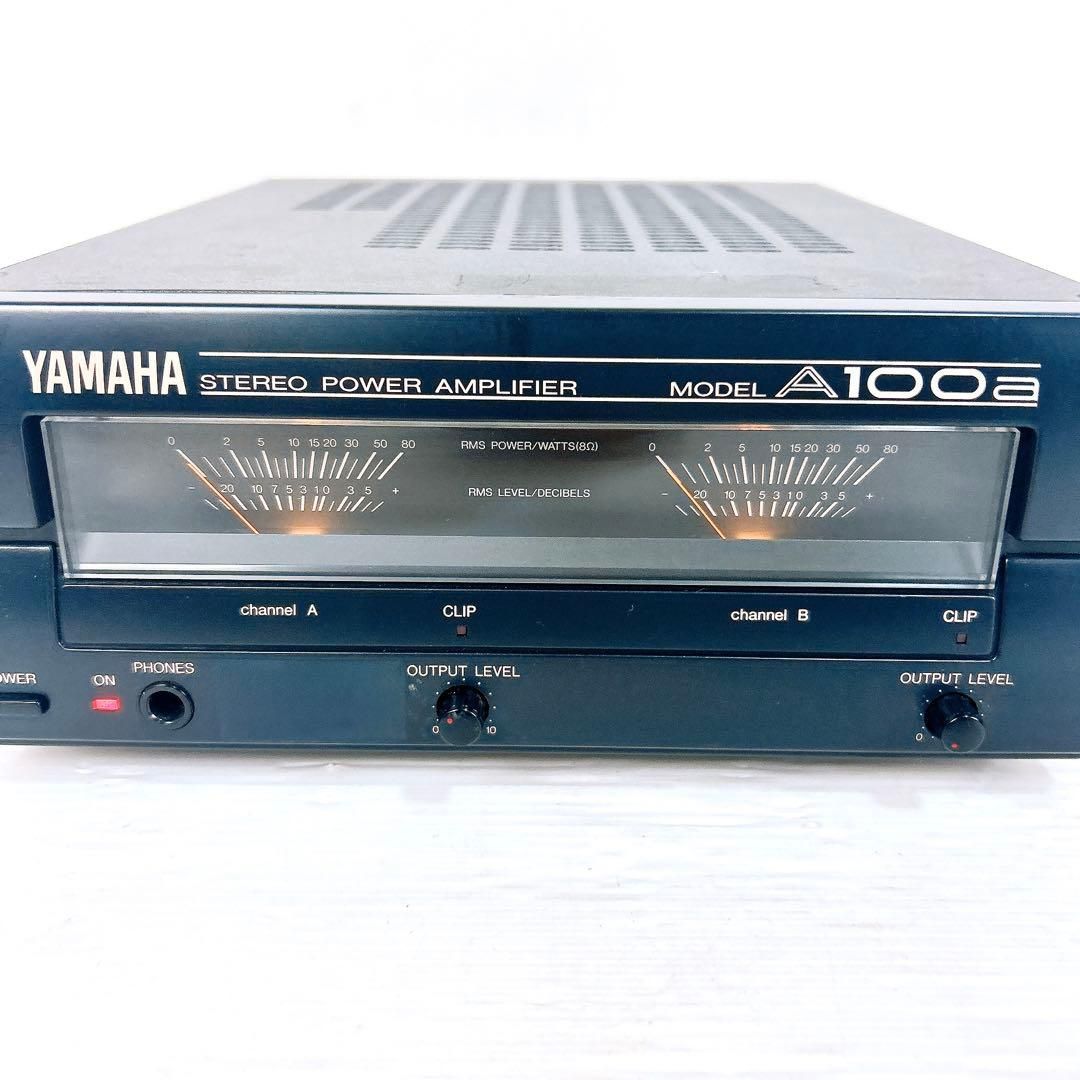 名機】YAMAHA ヤマハ A100a 業務用2chステレオパワーアンプ - メルカリ