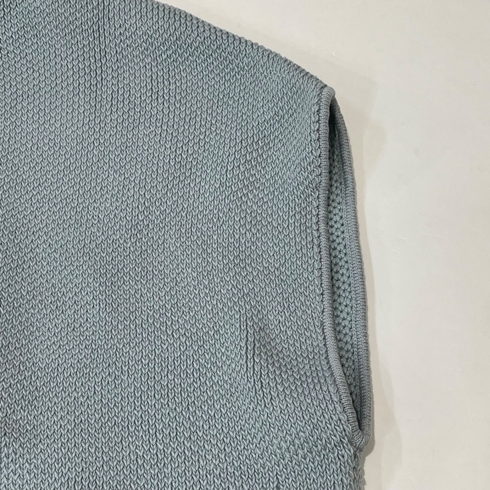 Ballsey ボールジィ シルケットコットン コードジップアップベスト