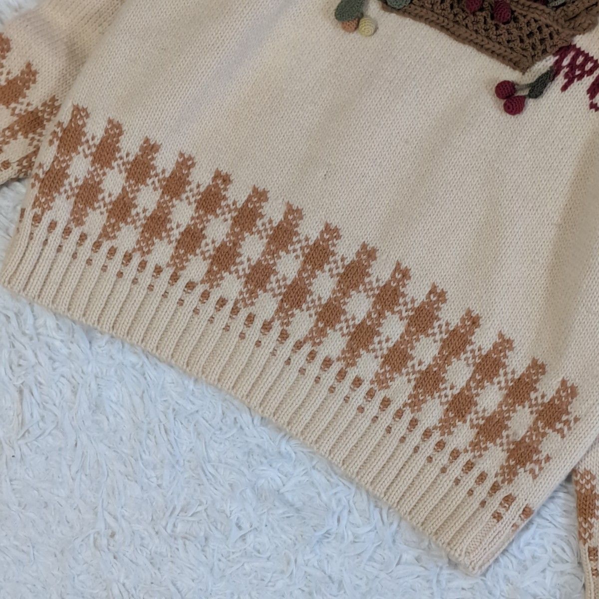 美品✨ワンダフルワールド wonderful world 3Dバケット チェリー