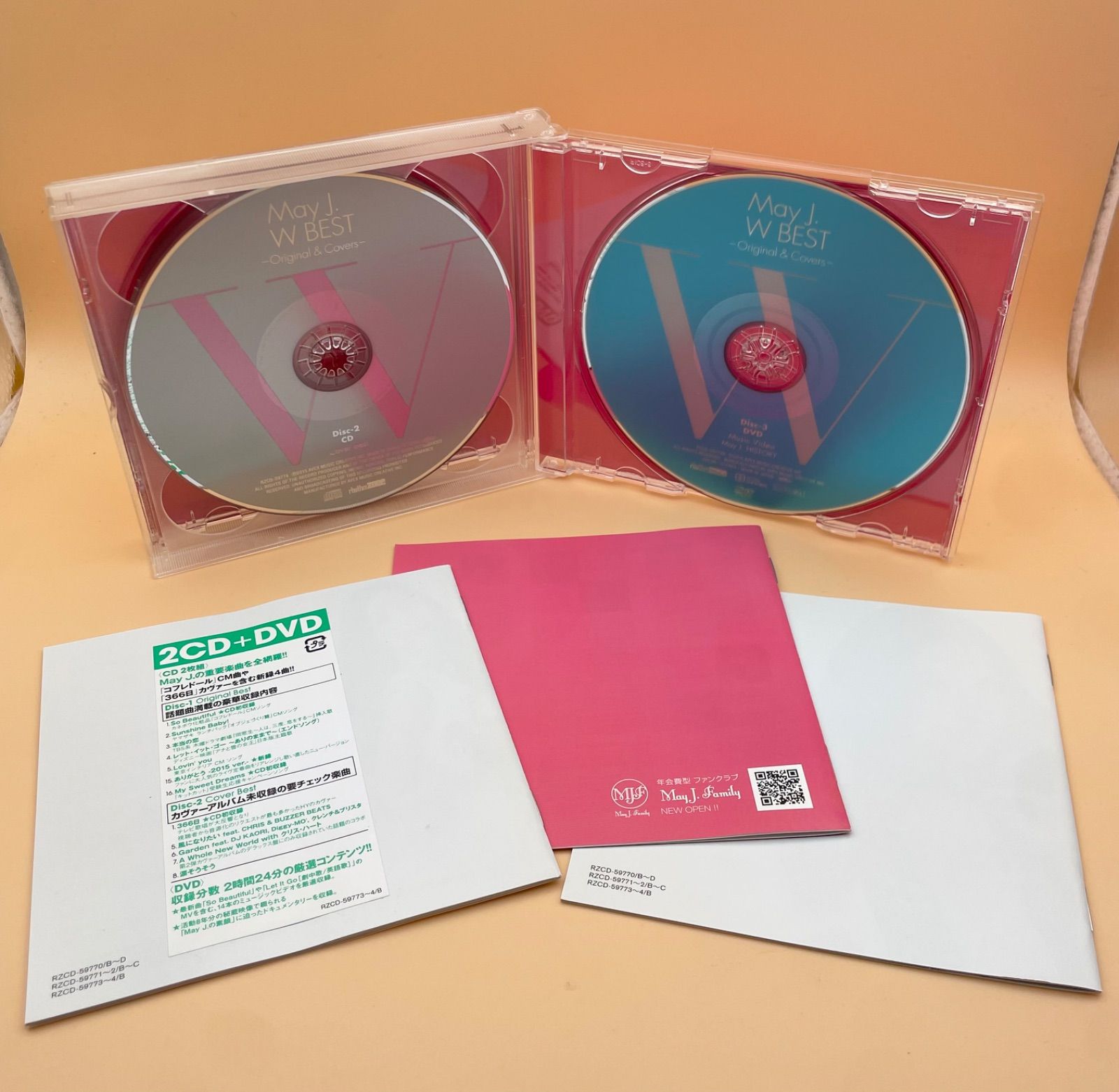 May J. CD DVD付 W BEST Original & Covers ベスト アルバム