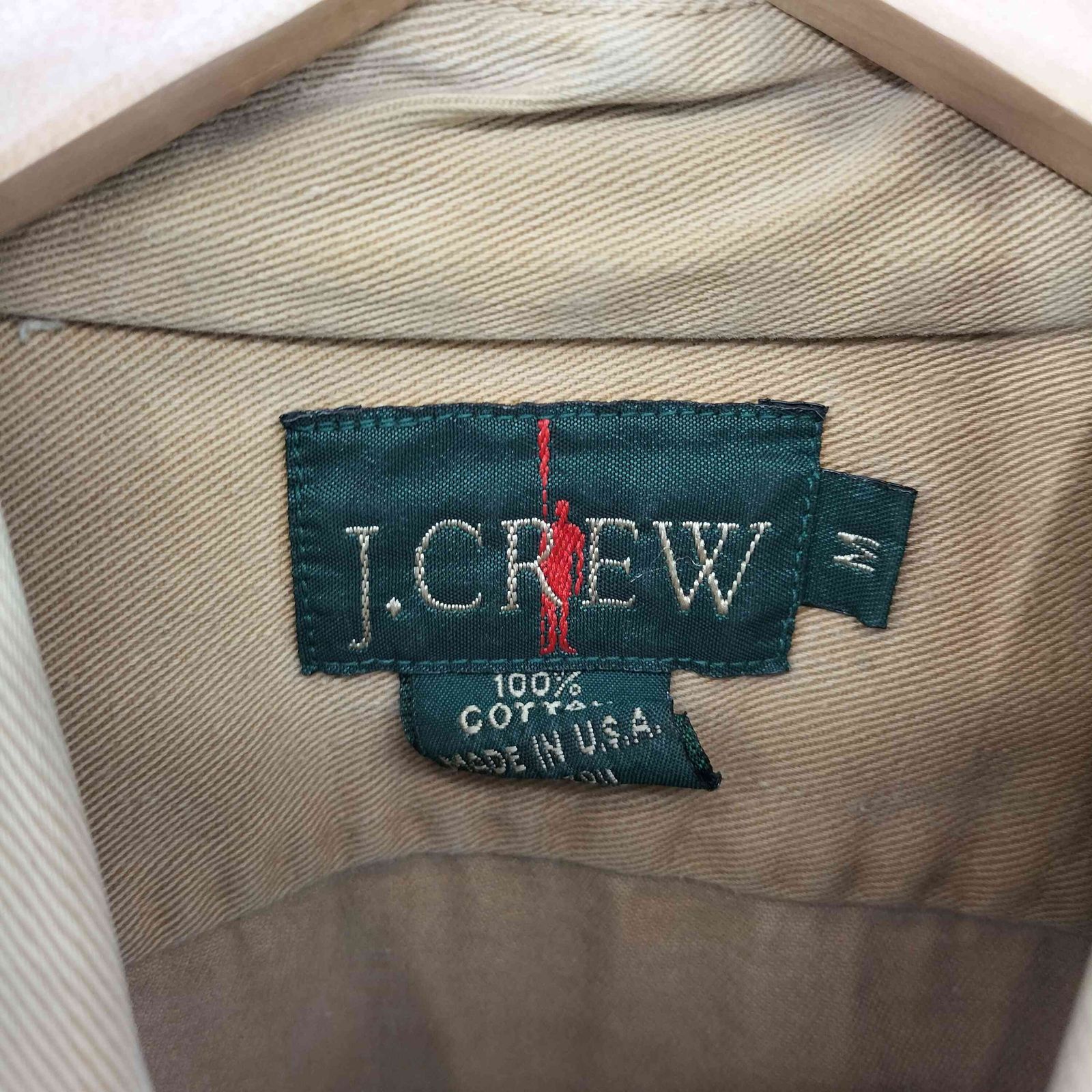 ジェイクルー J.CREW 90S 巨人タグ USA製 コットン ロングスリーブ