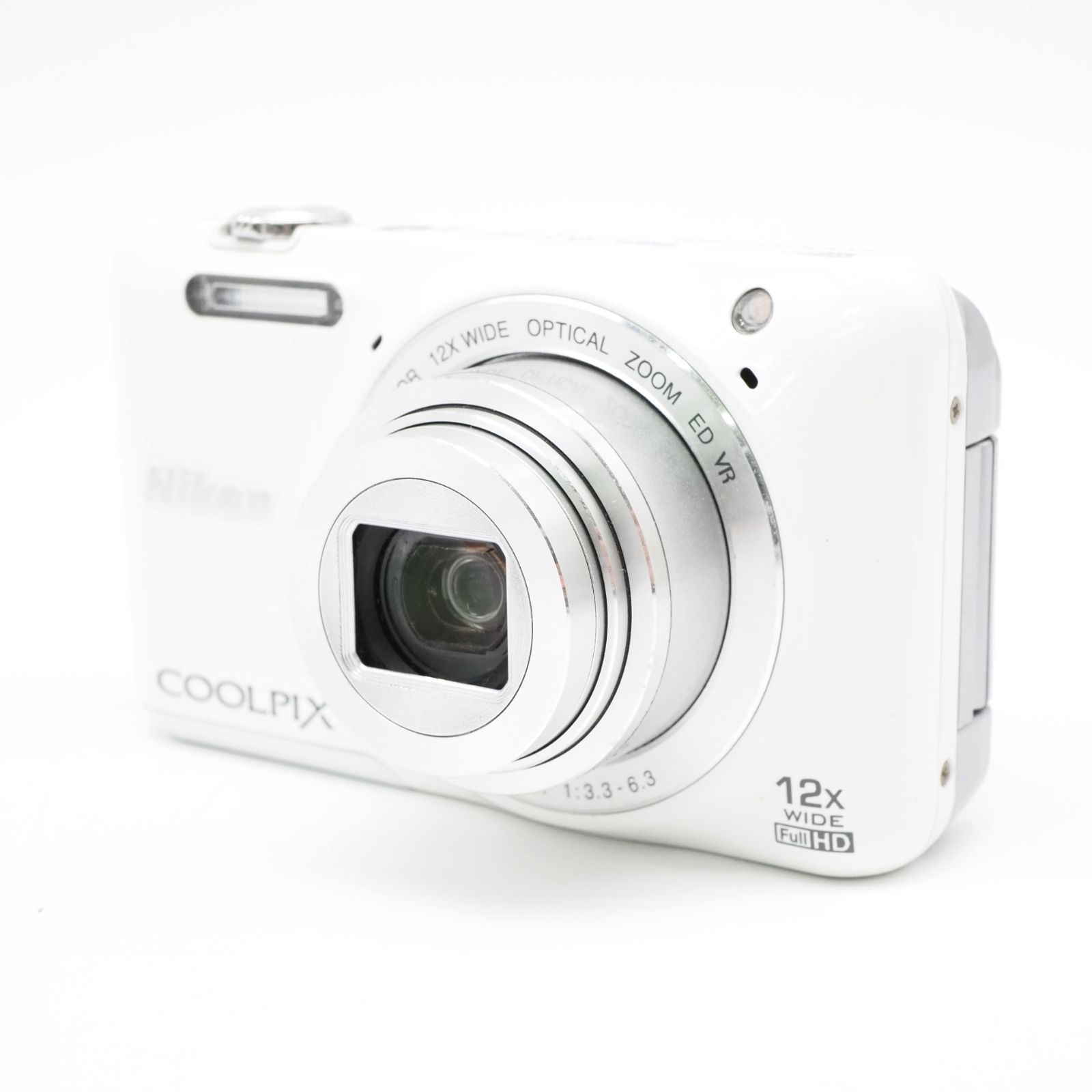 □美品□ Nikon COOLPIX S6600 ホワイト #30008 - メルカリ
