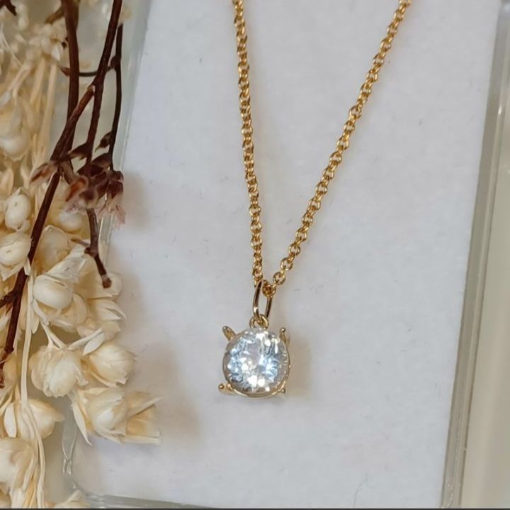 超希少】【1点もの☆K10】フェナカイト 天然石 ペンダントトップ