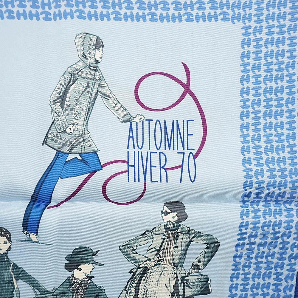 エルメス カレ 70 PRINTEMPS ETE 69 AUTOMNE HIVER 70 69年春夏 70年