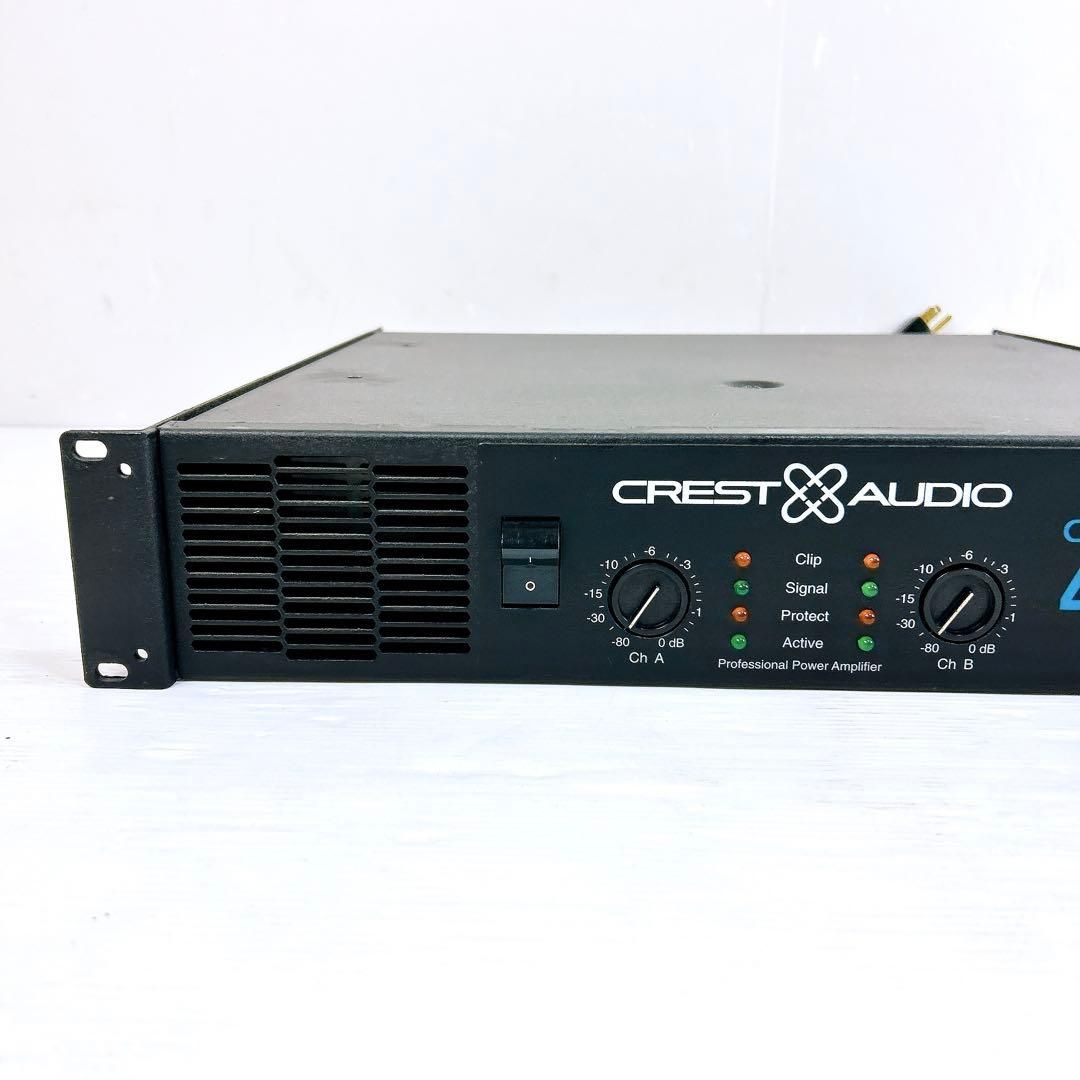 CREST AUDIO　クレストオーディオ CA4　ステレオパワーアンプ　プロ CREST AUDIO クレストオーディオ CA4 ステレオパワーアンプ プロ