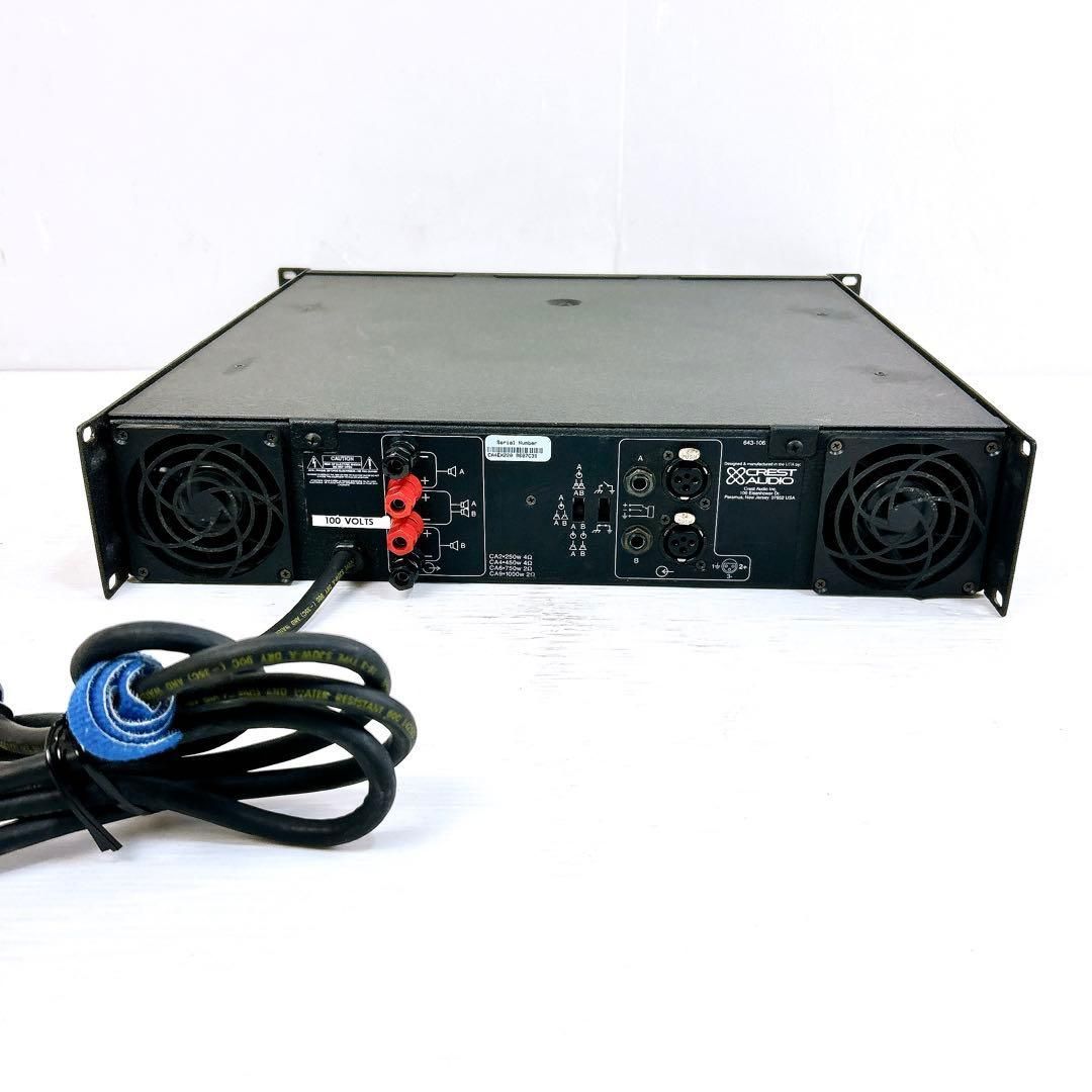 CREST AUDIO クレストオーディオ CA4 ステレオパワーアンプ プロ