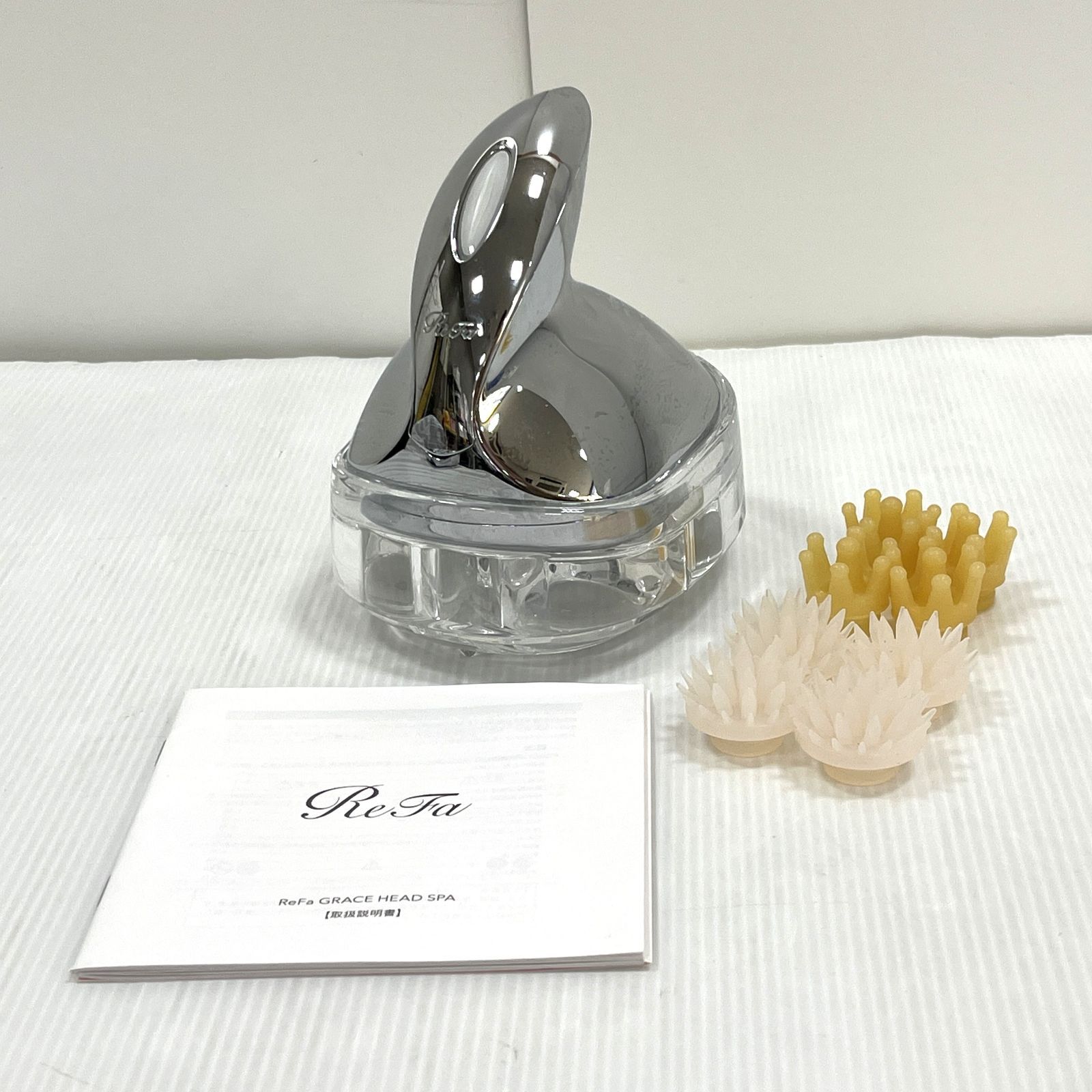 現状品】ReFa RF-GH2114B リファグレイス ヘッドスパ 美容器 GM - メルカリ