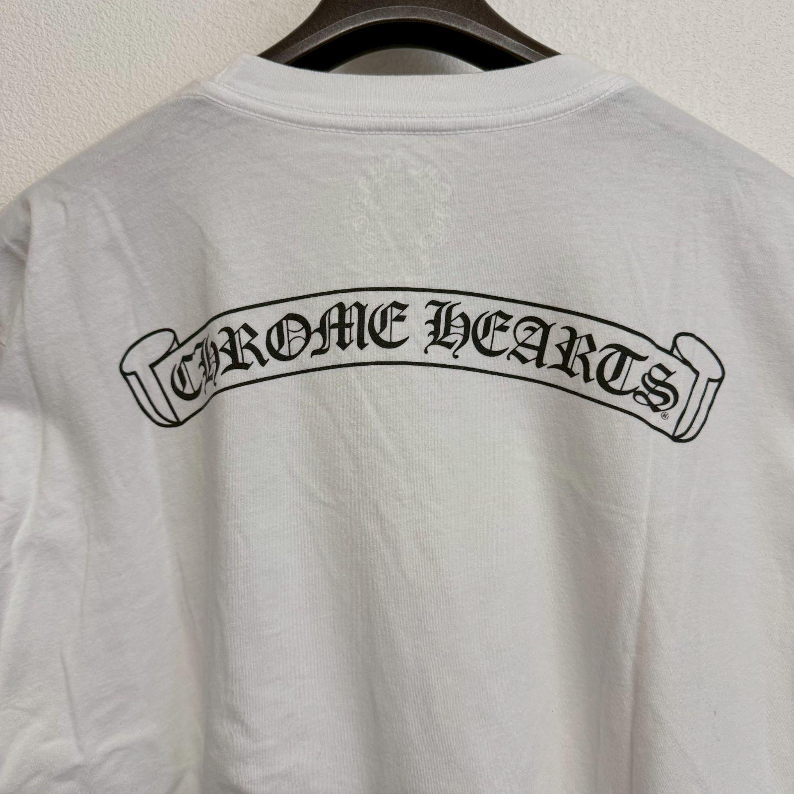 CHROME HEARTS Scroll Label クロムハーツ スクロールラベル バック