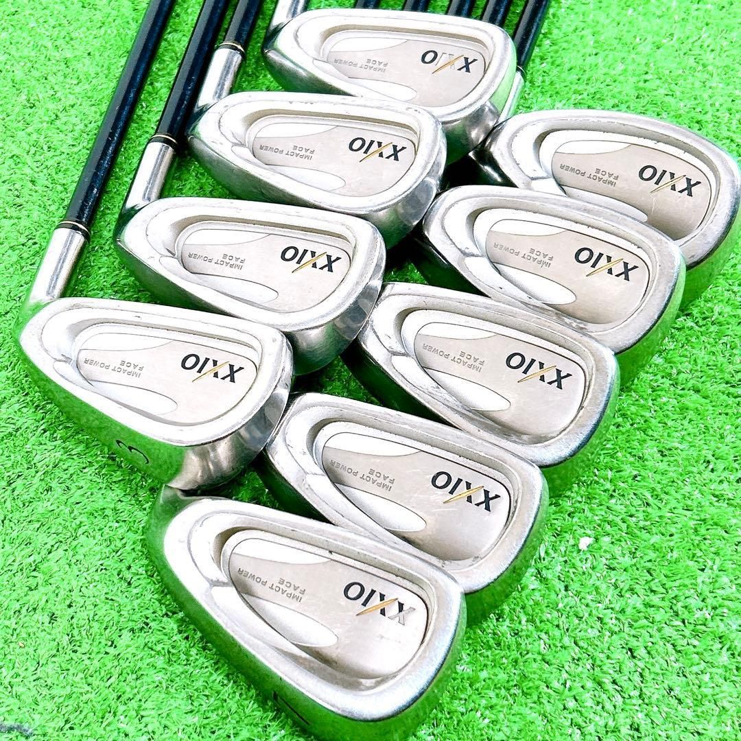 XXIO ゼクシオ mp200 メンズアイアンセット ゴルフクラブ R 豪華9本