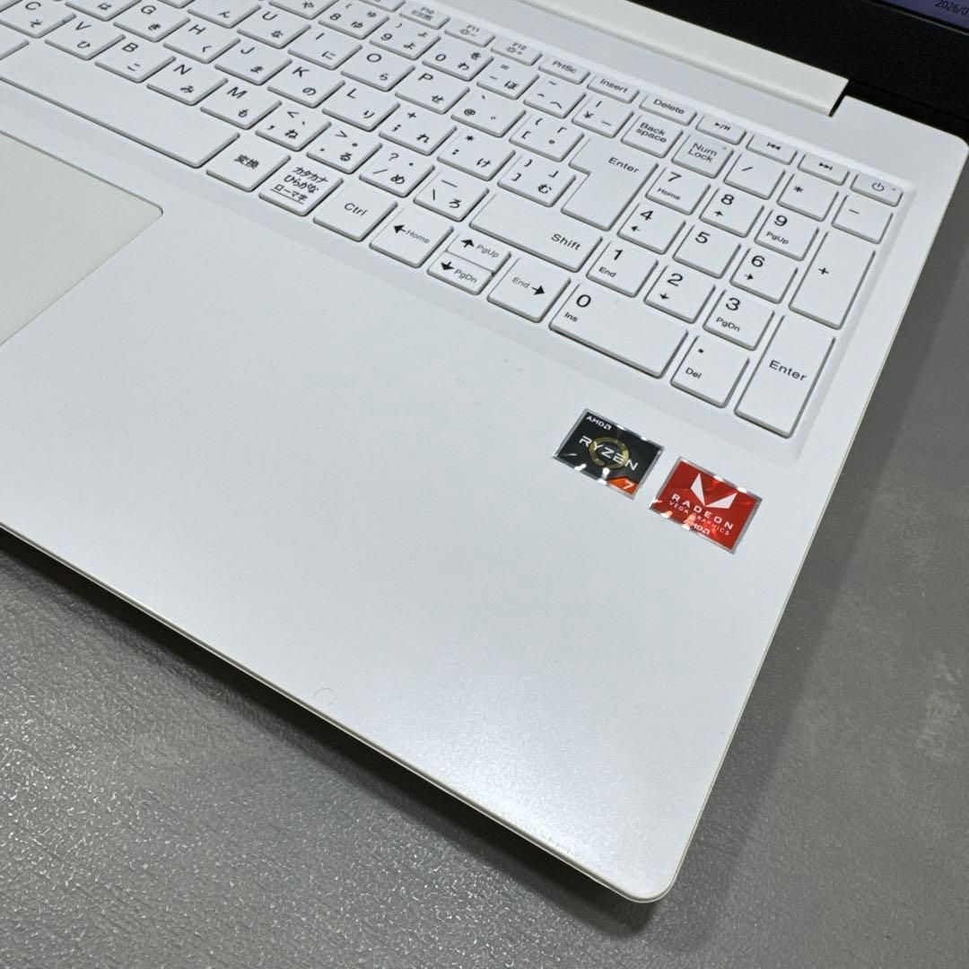 高性能】NECプレミアムホワイト☘Ryzen7☘NVMe256GB+1TB - メルカリ