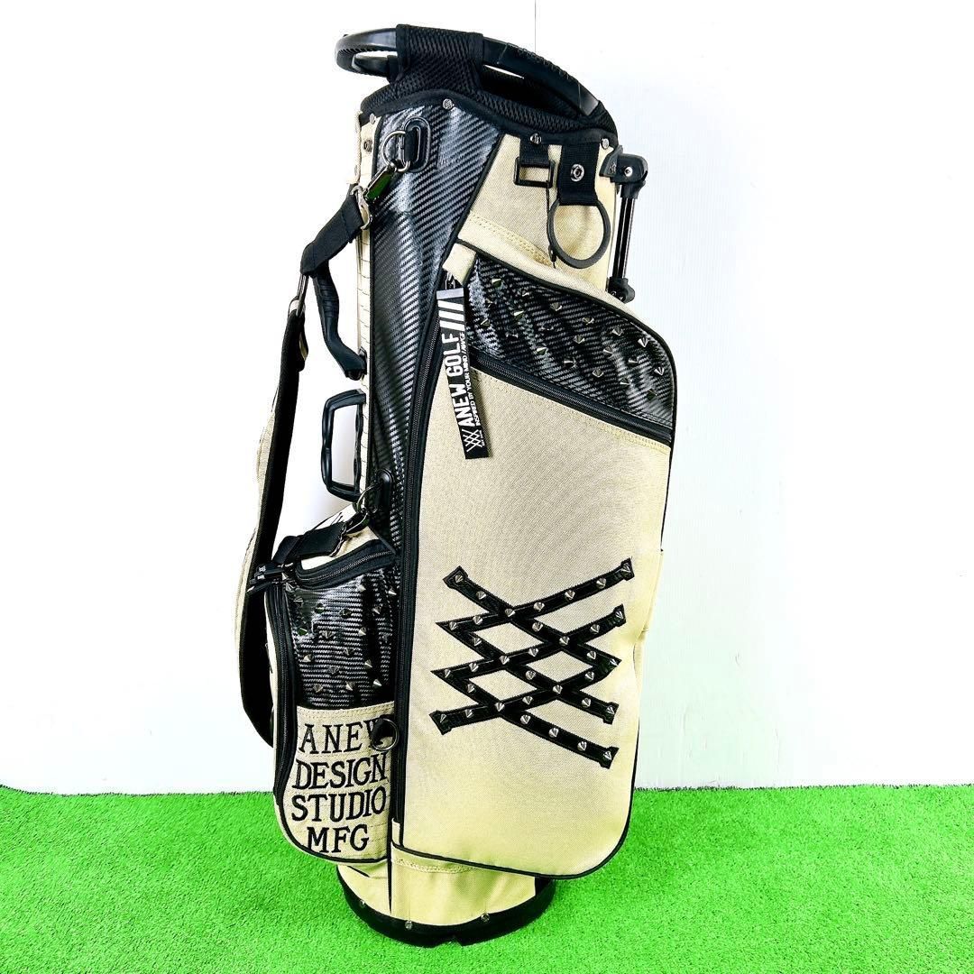 ANEW アニュー キャディバッグ スタンド式 人気色 ゴルフクラブ 軽量