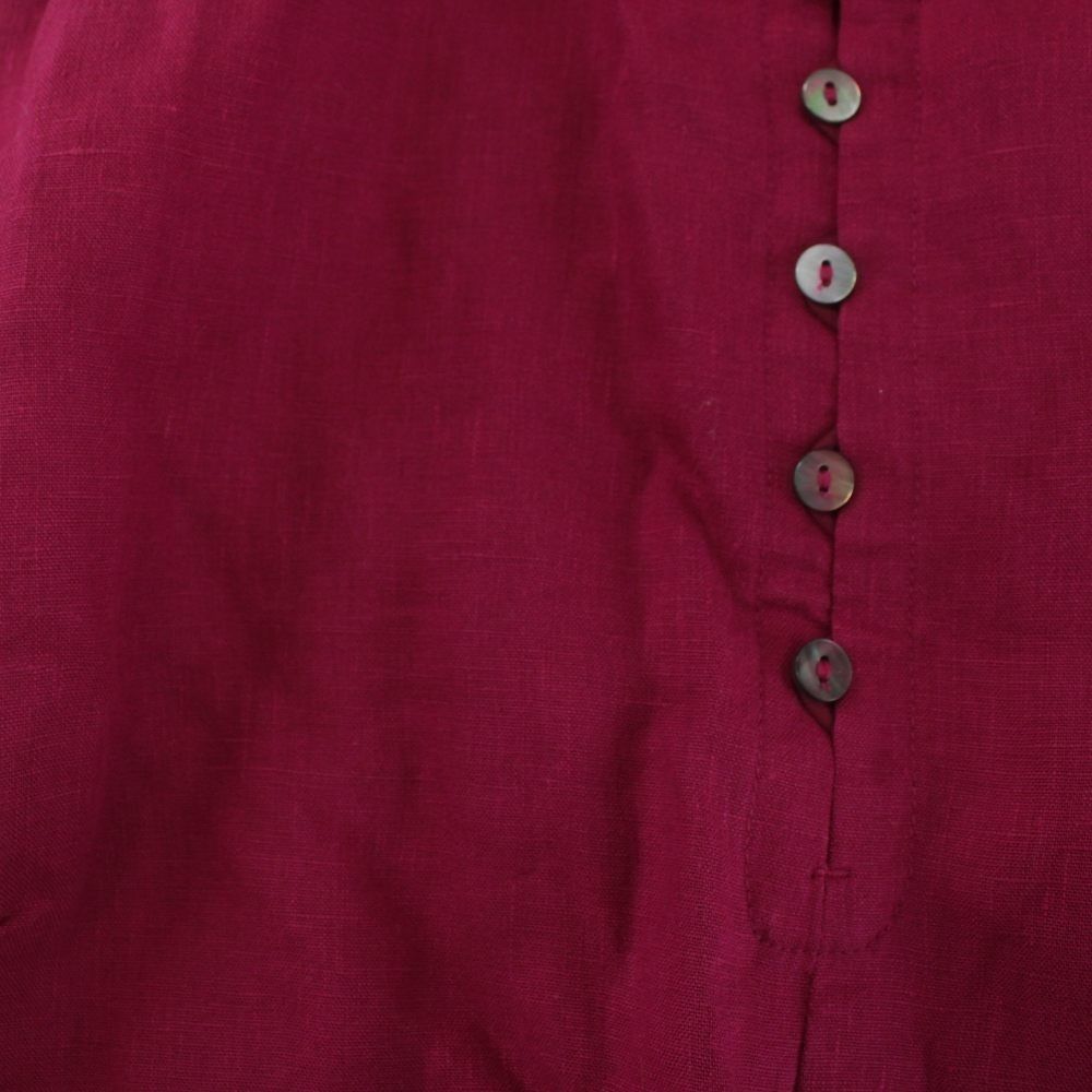 パラスパレス Pallas Palace タグ付き ワンピース 麻 リネン 3 紫