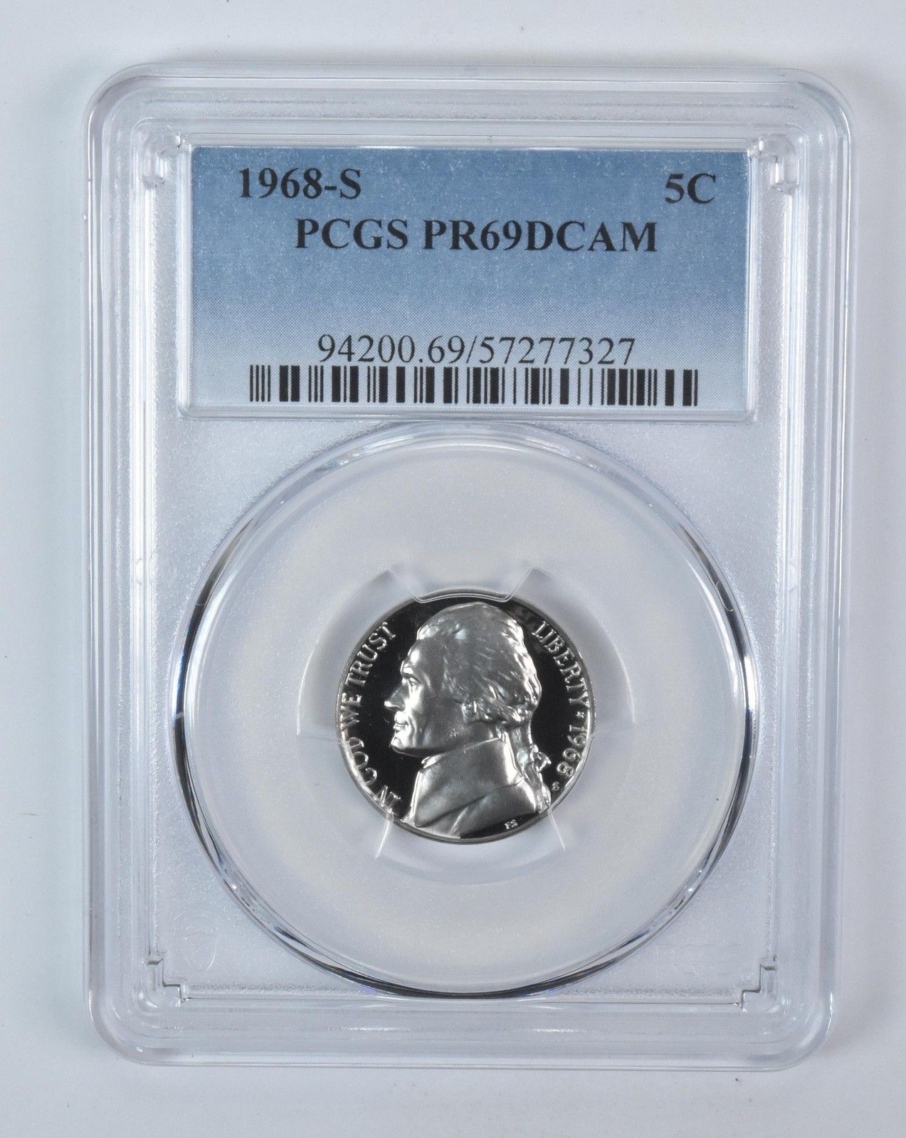 1968-S PCGS PR68 25C 硬貨 1968-S 25C, CAM (Proof) Washington Quarter - PCGS CoinFacts