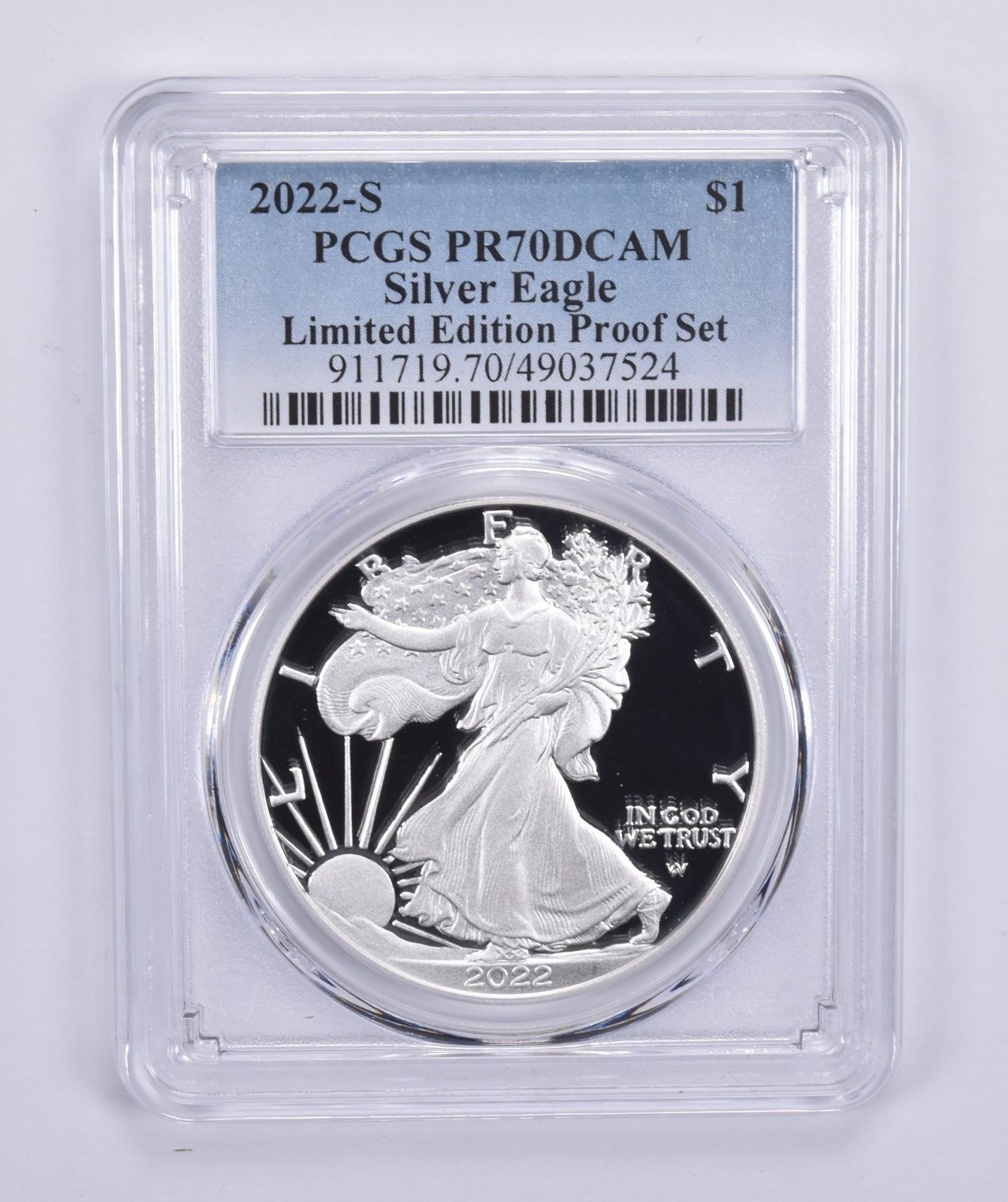 2022-S アメリカン シルバー イーグル 限定版 シルバー プルーフ