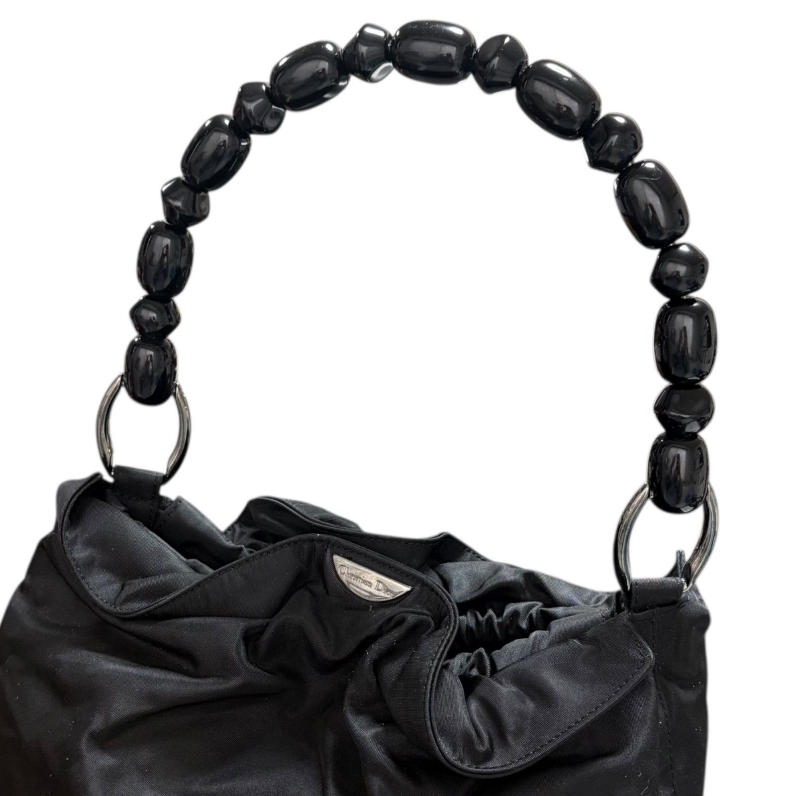 美品 Christian Dior クリスチャンディオール マリスパール ナイロン 