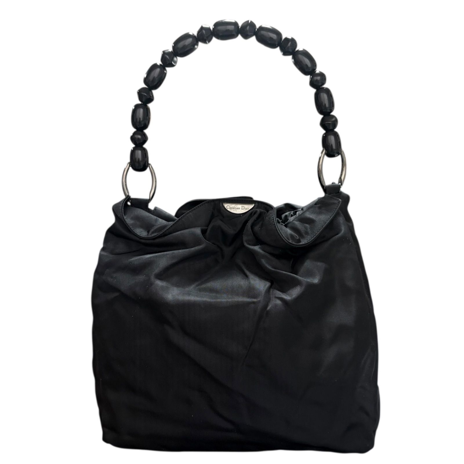 美品 Christian Dior クリスチャンディオール マリスパール ナイロン 