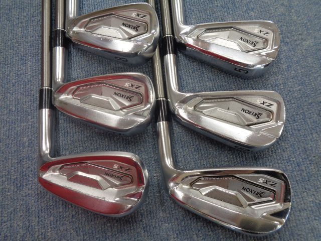 ダンロップ スリクソン ZX5 MKⅡ 2022 Steel Fiber i80シャフト S 中古