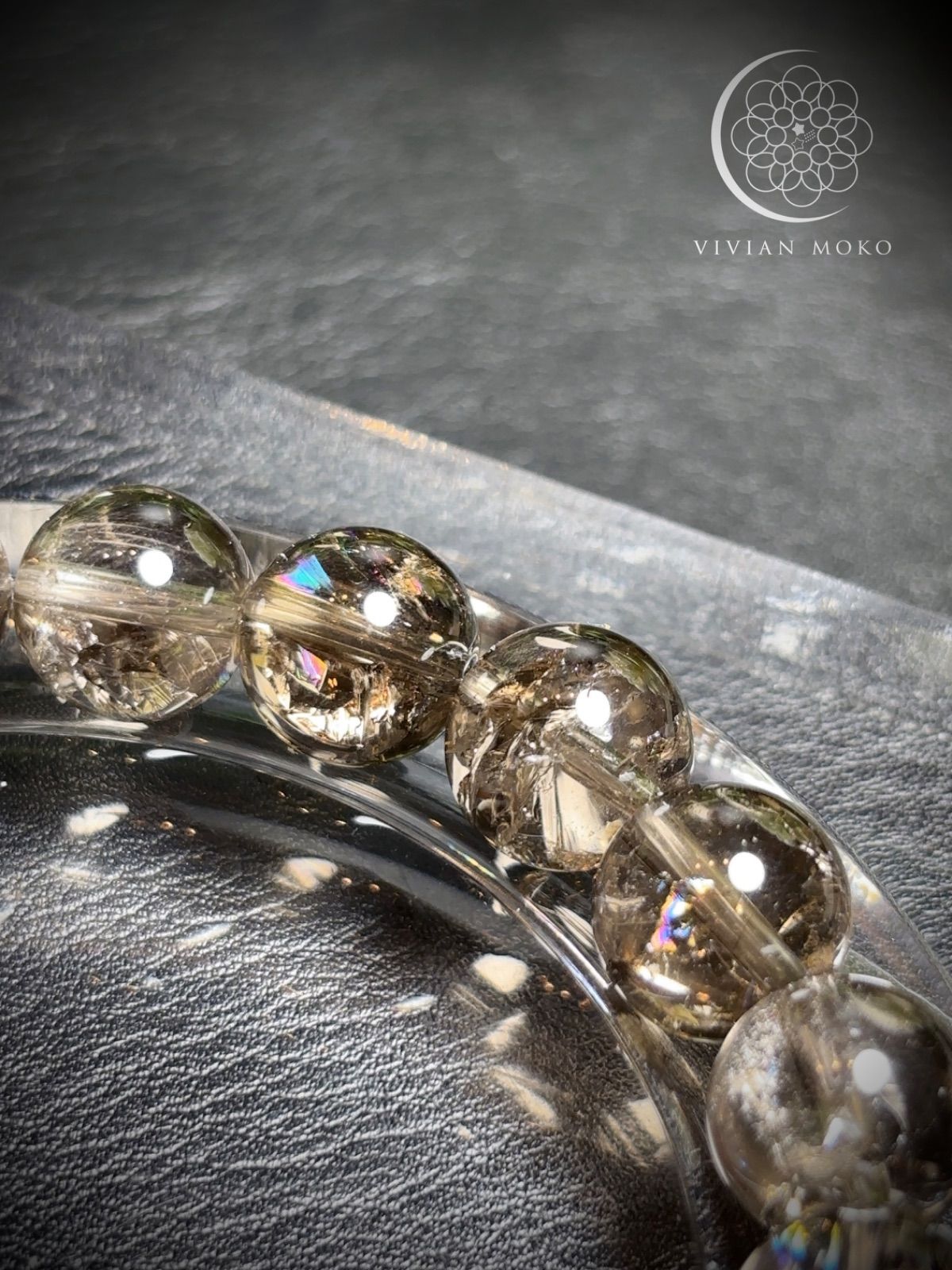 💎天然石 ✨️超希少🌈虹キラキラ✨️魔性ゼウス アイリスクォーツ（高