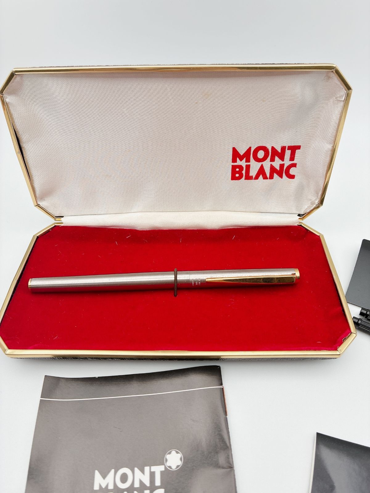 MONTBLANC/モンブラン Noblesse/ノブレス 万年筆 スリムライン 585