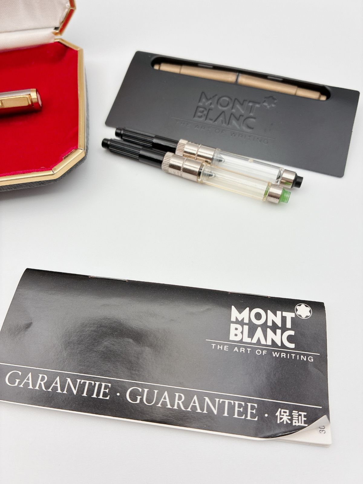 MONTBLANC/モンブラン Noblesse/ノブレス 万年筆 スリムライン 585