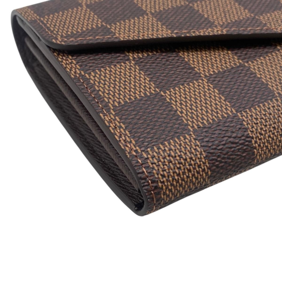 ☆ルイヴィトン 2つ折り長財布 ポルトフォイユ・サラ N63209 ダミエ