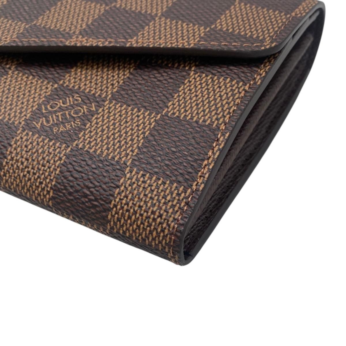 ☆ルイヴィトン 2つ折り長財布 ポルトフォイユ・サラ N63209 ダミエ