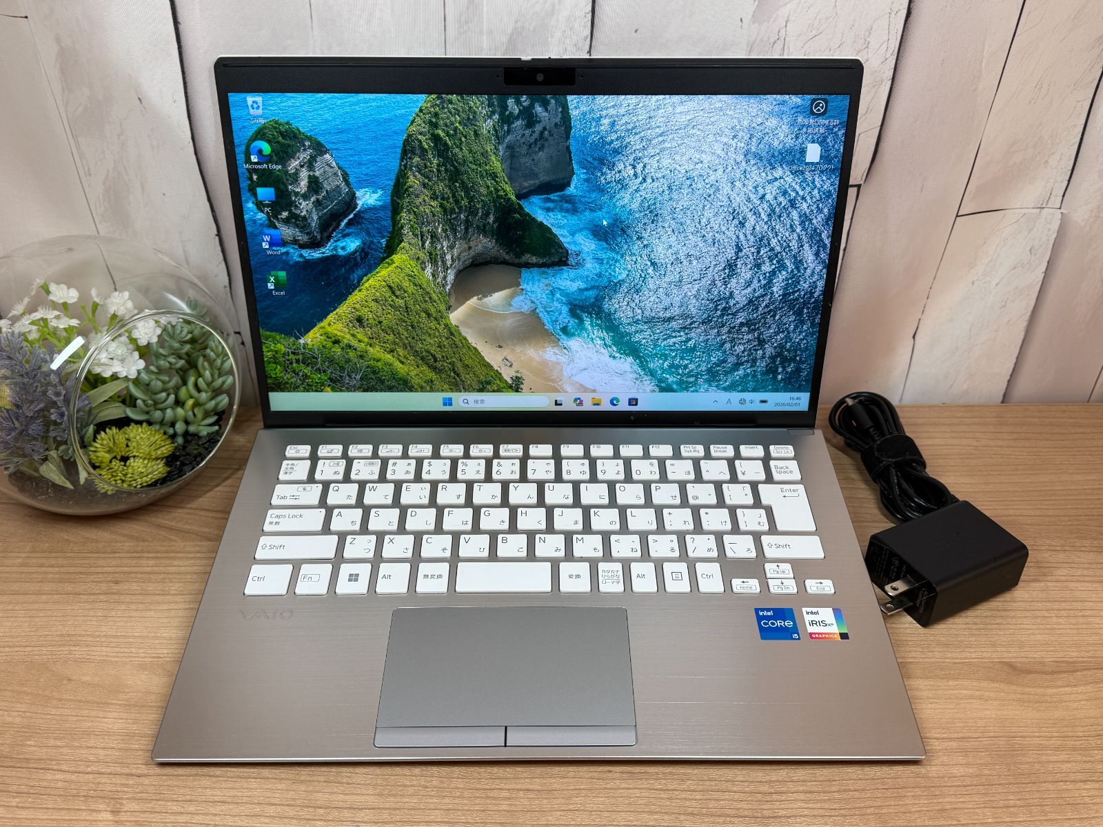 極美品〉0134 VAIO Pro PK VJPK21 4K 3840×2160 16GB 256GB 第11世代