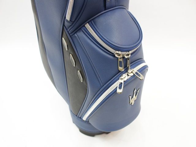 マセラッティ Maserati キャディバッグ ゴルフツアー 2025 ブルー 中古