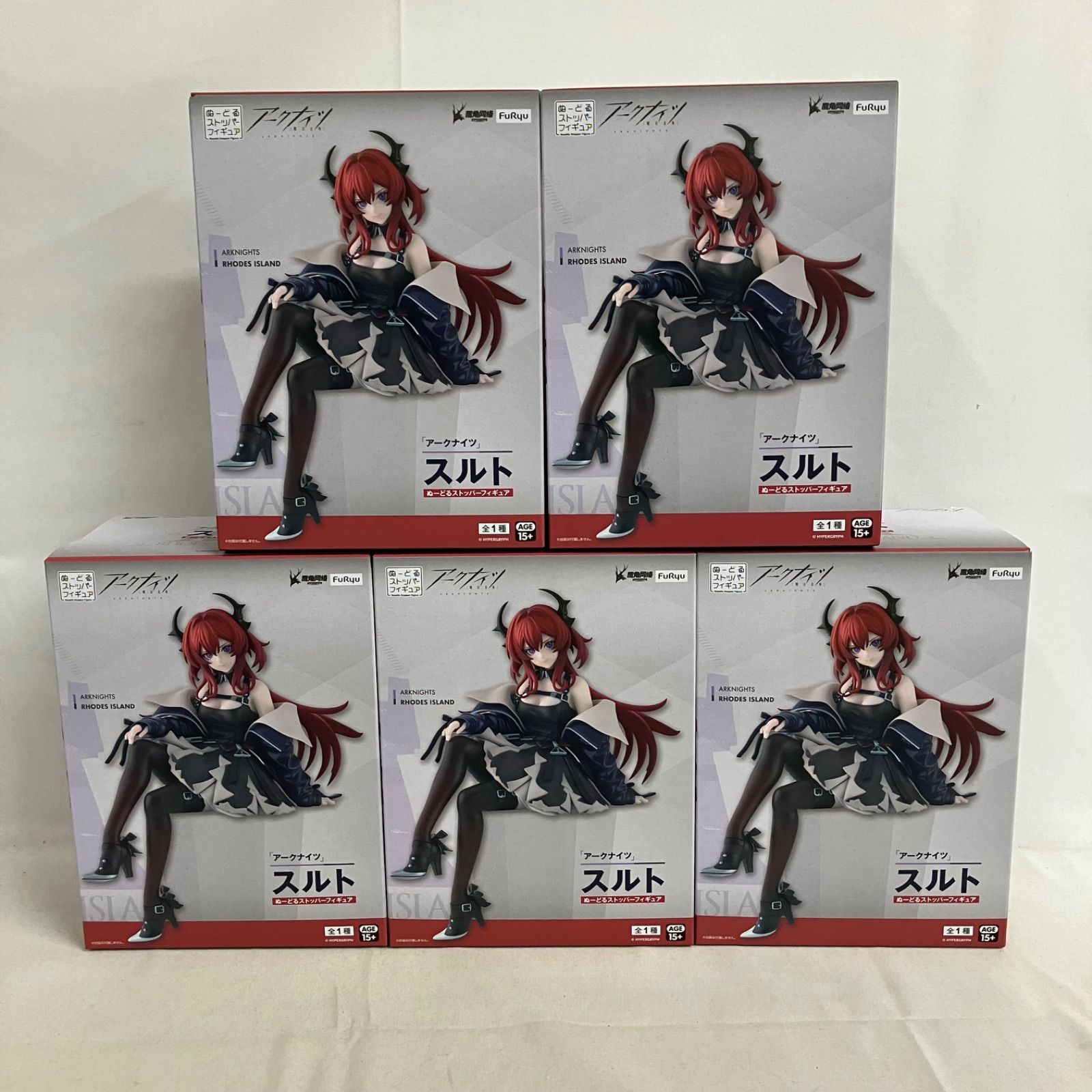 未開封 アークナイツ ぬーどるストッパー スルト フィギュア 5個セット