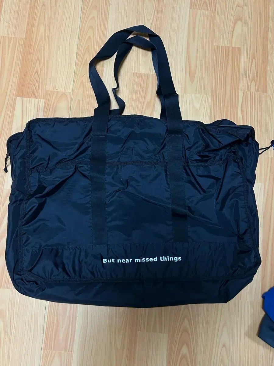 ADER ERROR ブラック ダッフルバッグ トートバッグ 18FW ADER - BAG