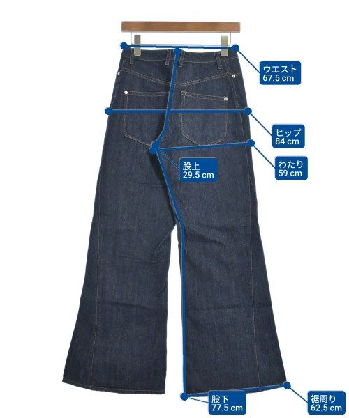 Knuth Marf デニムパンツ レディース 【古着】【中古】【送料無料