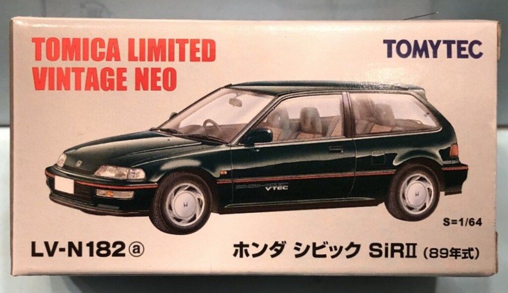 トミーテック TOMICA LIMITED VINTAGE NEO ホンダ シビック SiRⅡ(89年