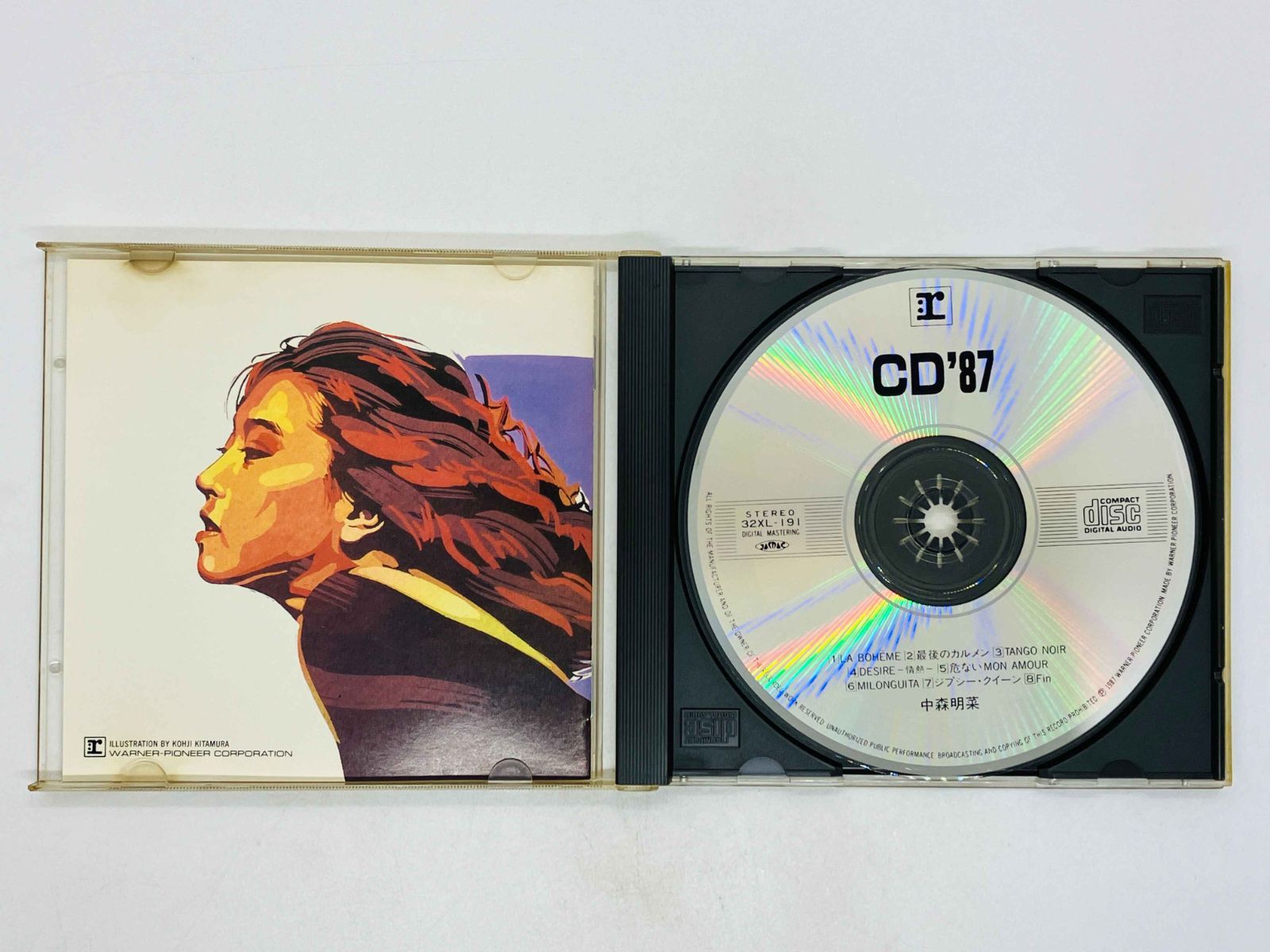 CD 旧規格 中森明菜 / Akina Nakamori / CD'87 消費税表記無し 3200
