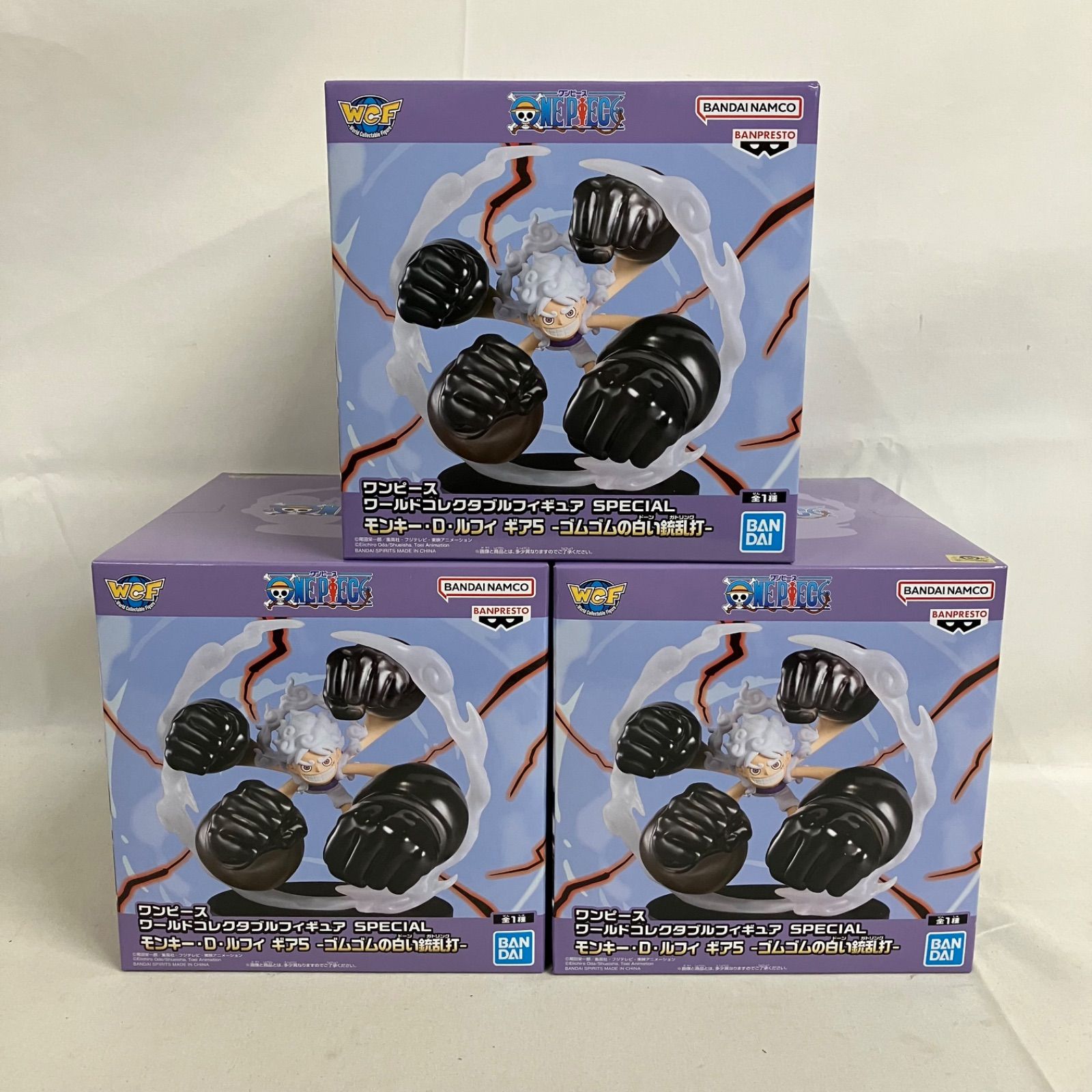 未開封 ワンピース ワーコレ スペシャル ルフィ ギア5 ゴムゴムの白い