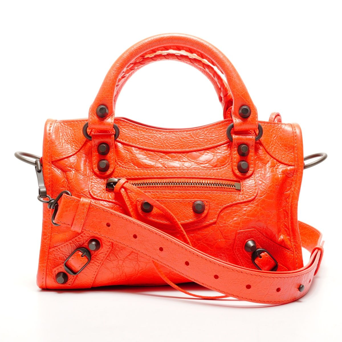 BALENCIAGA バレンシアガ ショルダーバッグ レザー ル シティ 2way