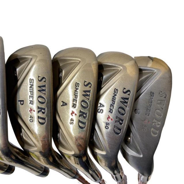 中古】 カタナゴルフ SWORD SNIPER i 9S アイアンセット IR SWORD