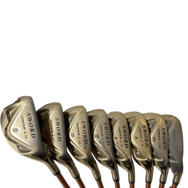 中古】 カタナゴルフ SWORD SNIPER i 9S アイアンセット IR SWORD