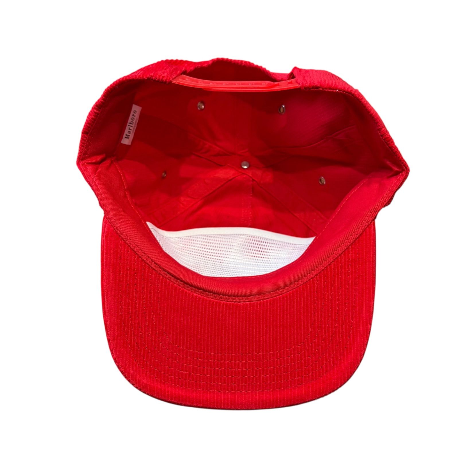 FBT1a コーデュロイ マルボロ カントリーミュージック 90s ヴィンテージ Marlboro Country Music Logo Embroidery Corduroy Cap Trucker Cap