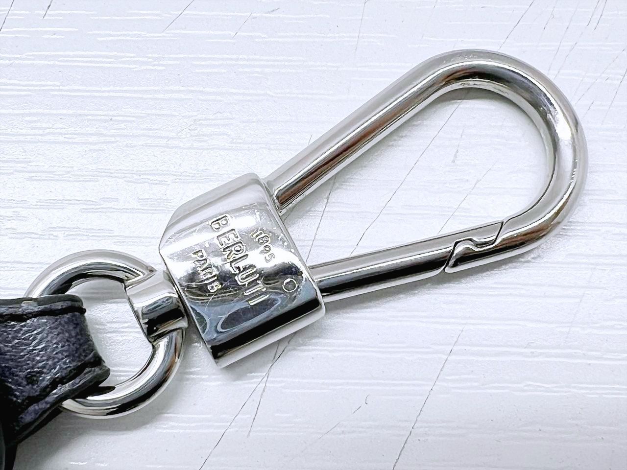 美品 Berluti ベルルッティ シューホーン スクリットレザー ローテ