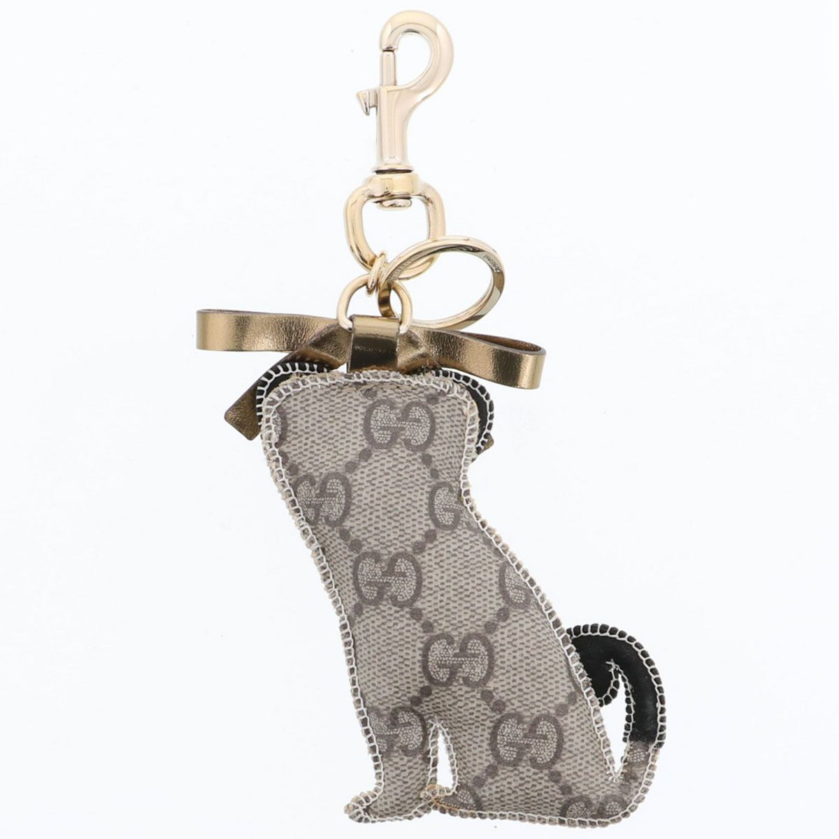 GUCCI グッチ GGプラス グッチョリ パグ オリバー キーホルダー