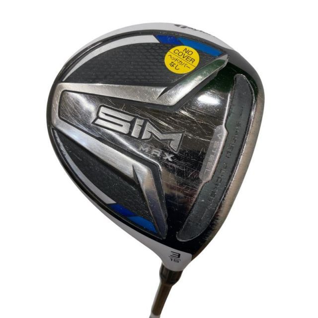 美品☆Taylormade SIM MAX 3W テンセイブルー フレックスSR 中古】 テーラーメイド SIM MAX 3W フェアウェイウッド FW TENSEI BLUE