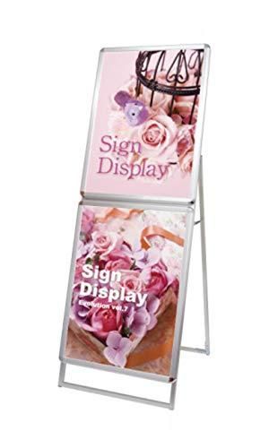 新品・5営業日で発送】常磐精工 ポスターグリップスタンド看板コンビ