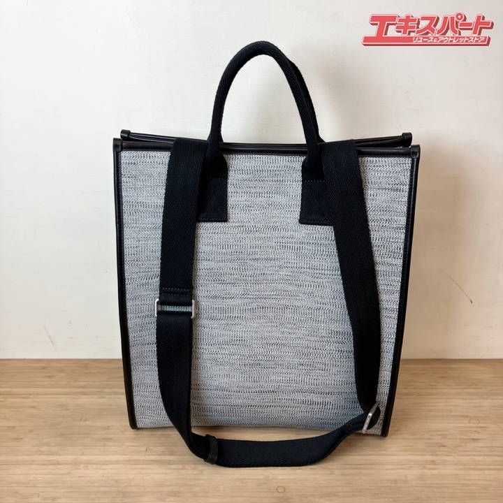 極美品 EMPORIO ARMANI エンポリオ アルマーニ ラメンジ トートバッグ 